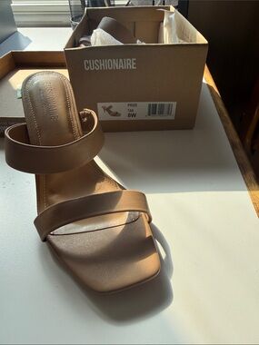 Tan Slide Sandals - Women's